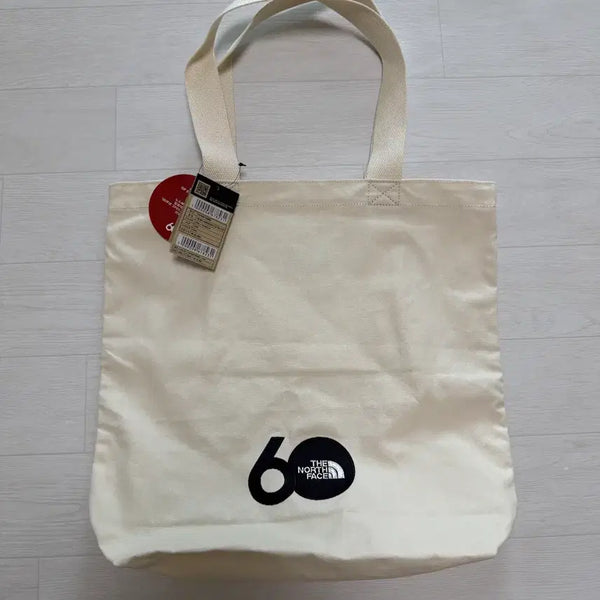 [BUNJANG] The North Face 60th Anniversary Cotton Tote Bag / 노스페이스 60주년 코튼 토트백 가방