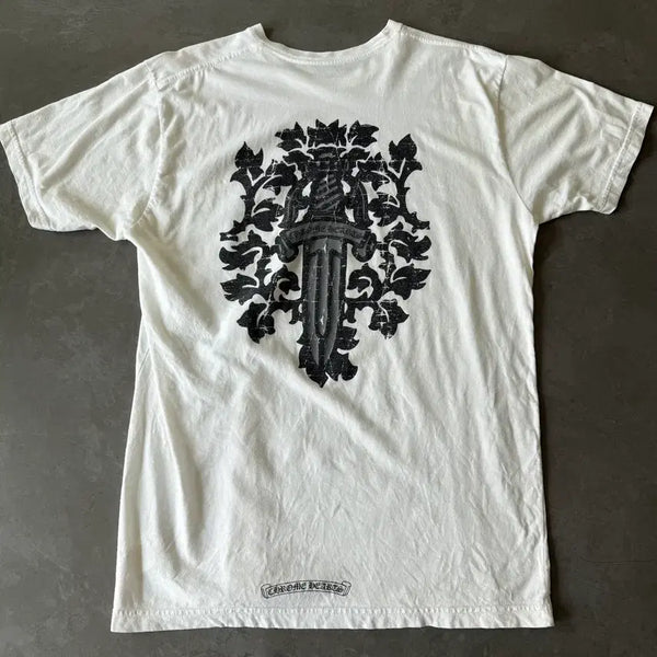 [BUNJANG] Chrome Hearts Vine Dagger Short Sleeve T-Shirt L / 크롬하츠 바인 대거 반팔 티셔츠 L