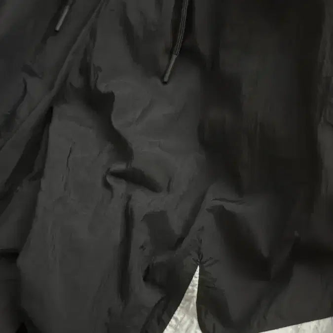 [BUNJANG] Nike Black Swoosh Big Logo Banding Inner Mesh Jogger Pants / 나이키 블랙 스우시 빅로고 밴딩 이너메쉬 조거팬츠 트랙팬츠