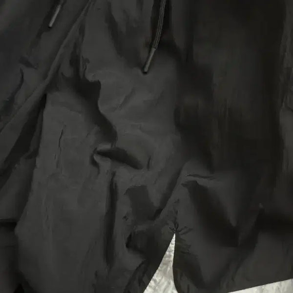 [BUNJANG] Nike Black Swoosh Big Logo Banding Inner Mesh Jogger Pants / 나이키 블랙 스우시 빅로고 밴딩 이너메쉬 조거팬츠 트랙팬츠