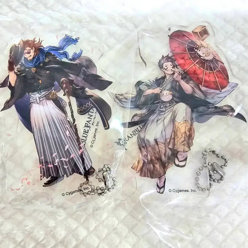 [BUNJANG] Granblue Fantasy Eugen & Rackam Acrylic Stand Bundle Set / 그랑블루 판타지 오이겐 라캄 아크릴스탠드 일괄