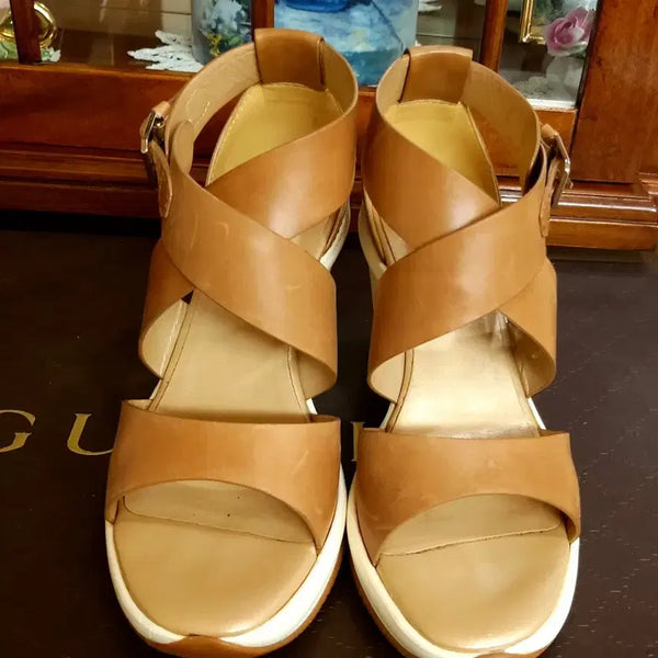 [BUNJANG] Hogan Italian Brand Platform Sandals (Size 36) / 이태리브랜드 호건 샌들 230 (36)