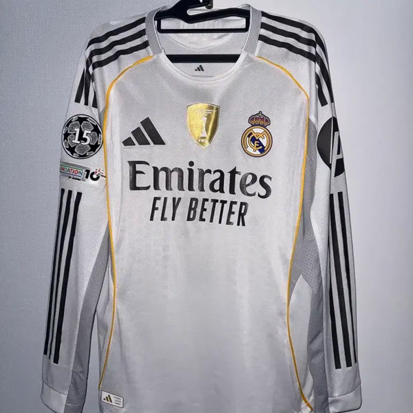 [BUNJANG] Real Madrid 25/26 Home Authentic Bellingham Jersey / 레알 마드리드 25/26 홈 어센틱 벨링엄 유니폼