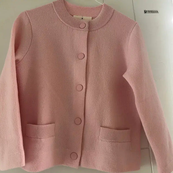 [BUNJANG] Low Gauge Knit Jacket / 로우게이지 니트 자켓