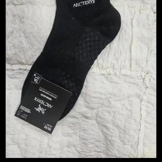 [BUNJANG] Arc'teryx Merino Wool 3/4 Crew Socks - Black (M/M) / 아크테릭스 양말 M/M 블랙