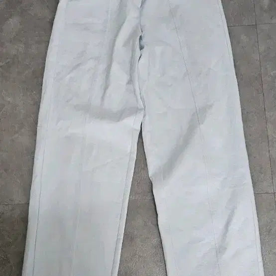 [BUNJANG] Light Blue Cotton Pants / no i 연한 하늘색 면바지