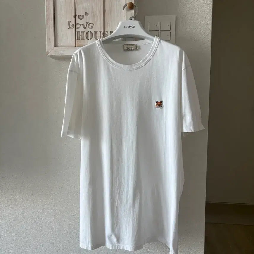[BUNJANG] Maison Kitsuné Fox Head Short Sleeve T-Shirt XXL / 백화점정품)메종키츠네 폭스헤드 반팔티