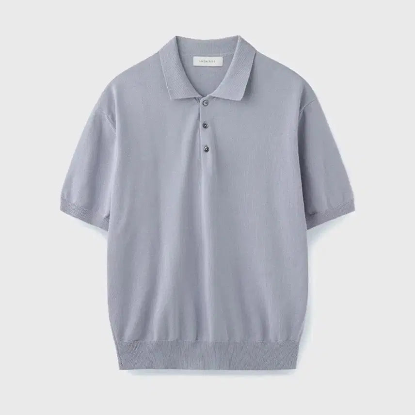 [BUNJANG] Unionblue Hard Twist Comfort Knit Polo Fog XXL / 유니온블루 하드 트위스트 컴포트 니트 포그 XXl