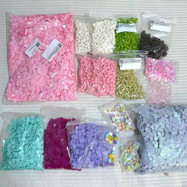 [BUNJANG] DIY Crafting Material Bundle / 슬랑이 말랑이 수제공 재료 판매합니다!