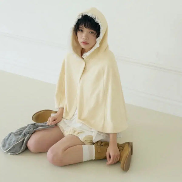 [BUNJANG] Chacolly Terry Cape / 샤키리 테리 케이프