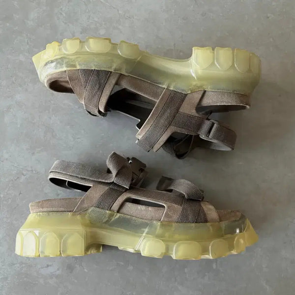 [BUNJANG] Rick Owens Tractor Sandals Dust 43 / 릭오웬스 트랙터 샌들 더스트 43