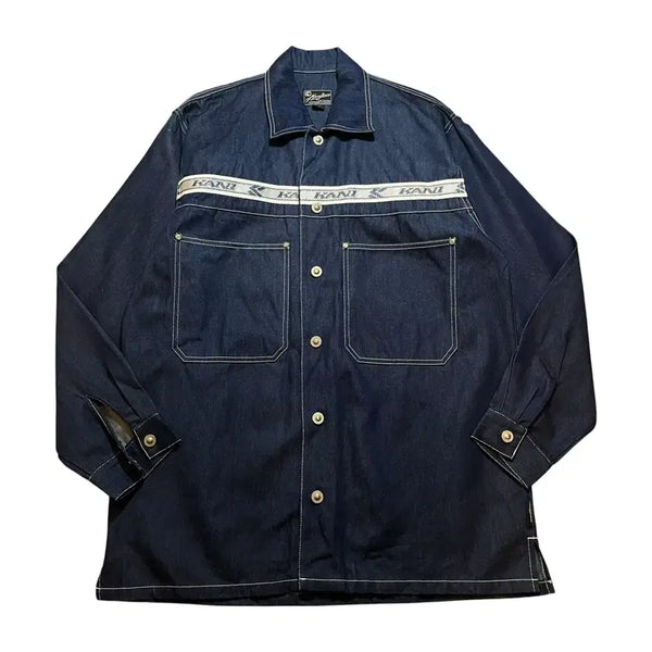 [BUNJANG] Calkani Old School Denim Jacket / 칼카니 올드스쿨 데님 자켓