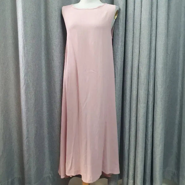 [BUNJANG] S Pink Sheer Long Dress / S핑크 쉬어  롱원피스