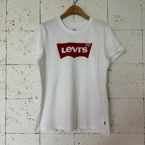 [BUNJANG] Levi's Women's Half-Sleeve T-Shirt / 우먼L 리바이스 반팔티