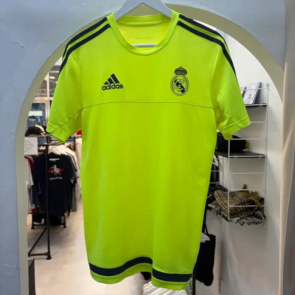 [BUNJANG] Adidas Real Madrid Fluorescent Jersey / 아디다스 레알마드리드 형광색 유니폼