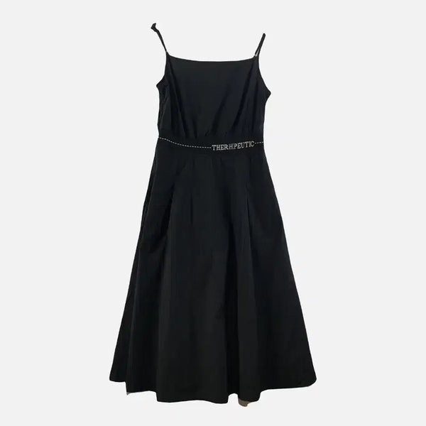 [BUNJANG] Black Women's Bustier Dress FREE N9374 / 블랙 여자 뷔스티에 원피스 FREE N9374