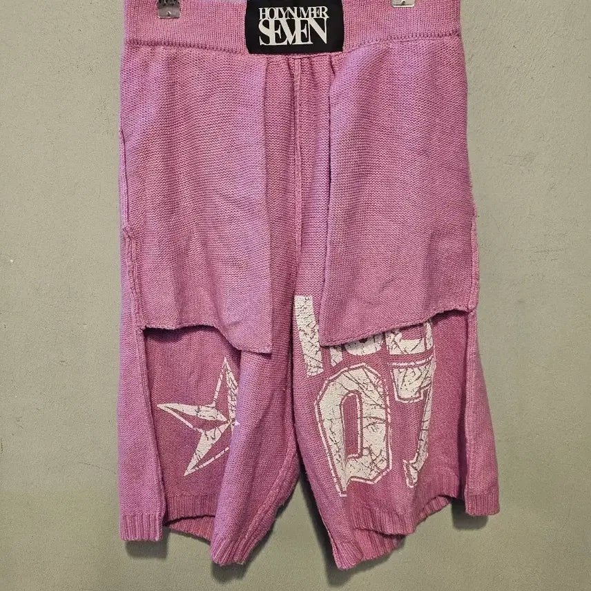 [BUNJANG] HOLY NUMBER SEVEN Authentic Knit Pants / 홀리넘버세븐 정품 니트팬츠