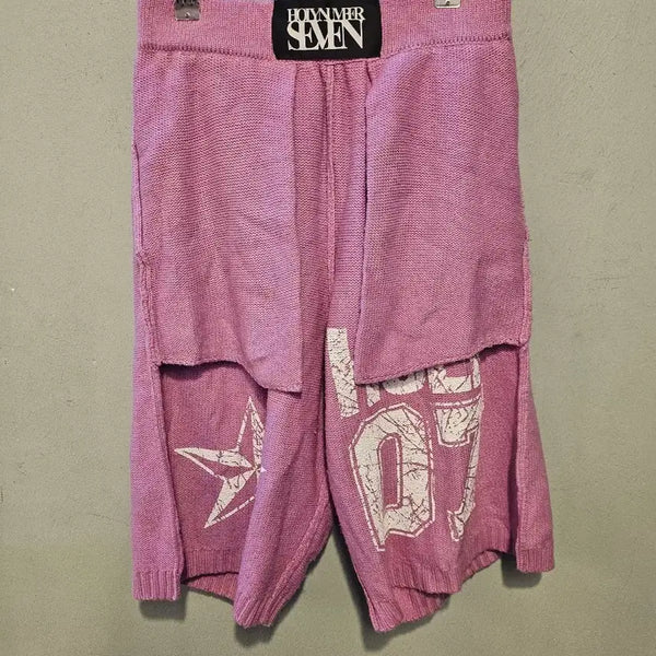 [BUNJANG] HOLY NUMBER SEVEN Authentic Knit Pants / 홀리넘버세븐 정품 니트팬츠