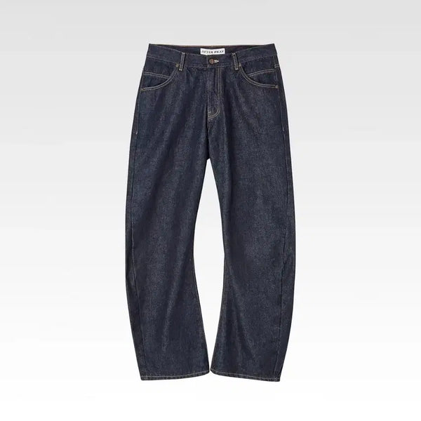 [BUNJANG] Afterpray Twist Denim Jeans Low Indigo M / [새제품] 애프터프레이 트위스트 데님 진스 로우 인디고