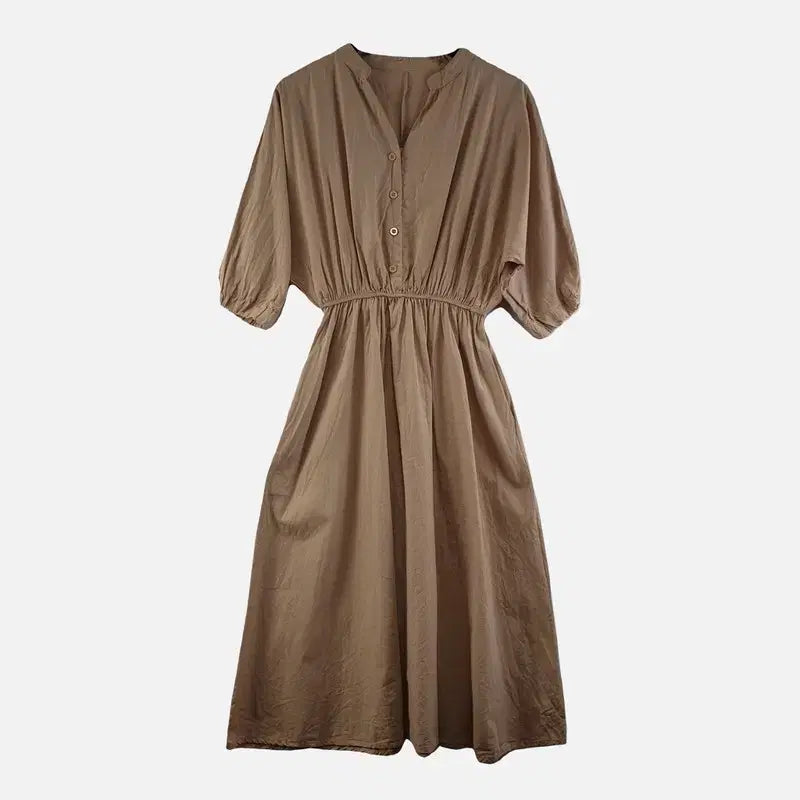 [BUNJANG] Camel Women's Dress N9277 / 카멜 여자 원피스 FREE N9277
