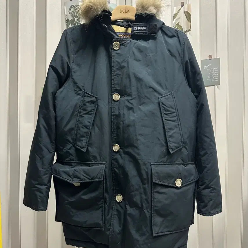 [BUNJANG] Woolrich Genuine Down Padded Parka with Fur / >정품 울리치 후드 덕다운 패딩 퍼