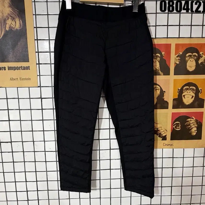 [BUNJANG] Eider Black Quilted Pants / 아이더 블랙 퀼팅 바지 0804