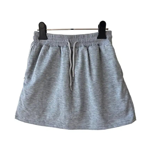 [BUNJANG] Gray Banding Mini Skirt / XS/그레이 밴딩 미니스커트/새제품