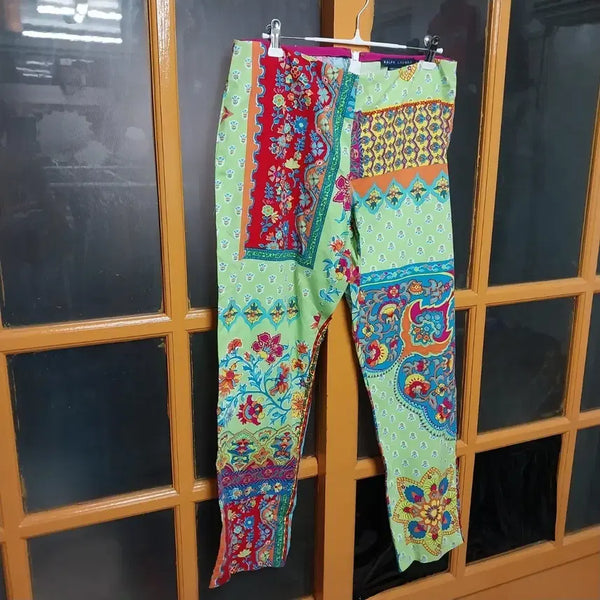 [BUNJANG] Polo Ralph Lauren Paisley Pattern Women's Pants (Size 29) / 폴로랄프로렌 여성29 얇은소재