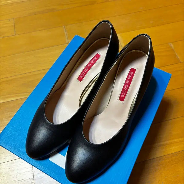 [BUNJANG] Go-CCE Women's Black Pumps (6cm Heel) / GO-CCE 고세 여성구두 (6cm 굽)