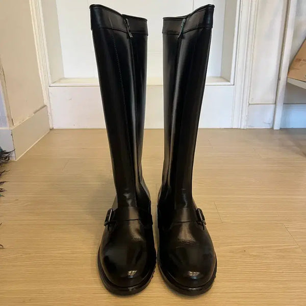 [BUNJANG] Black Long Boots / 블랙 롱 부츠