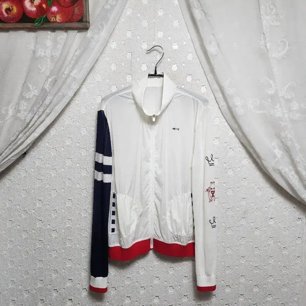 [BUNJANG] Louis Castel Zip-Up Knit Women's Size M/L / 루이까스텔 니트소매 집업 여성95~100