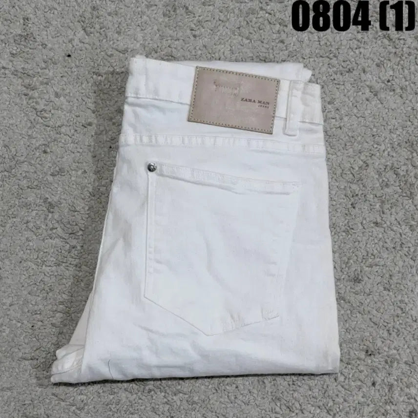 [BUNJANG] Zara Man White Denim Pants / 자라 맨 청바지 화이트