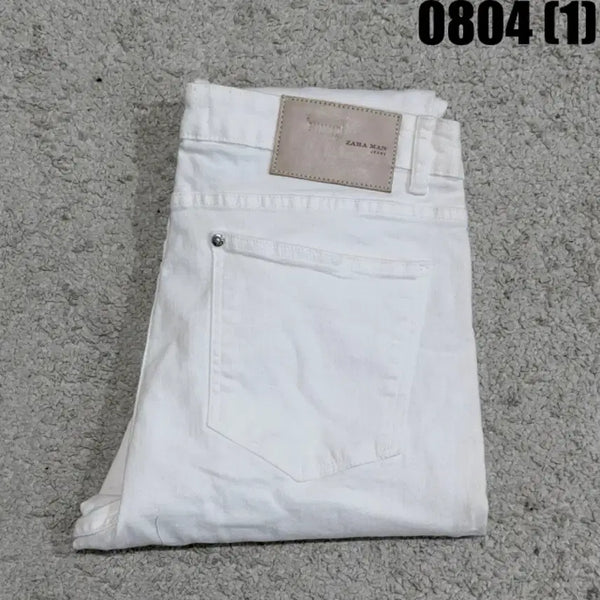 [BUNJANG] Zara Man White Denim Pants / 자라 맨 청바지 화이트