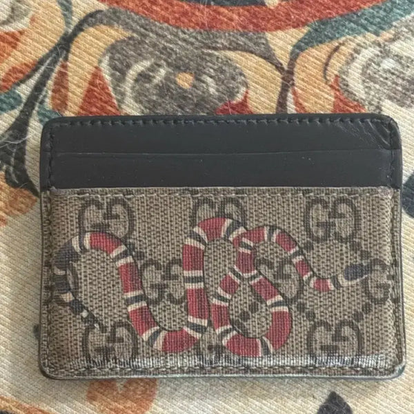 [BUNJANG] Gucci Snake Card Holder / 구찌 스네이크 카드지갑