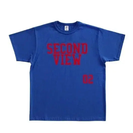 [BUNJANG] Collect Pieces Second View T-Shirts (Blue) XL / (XL) 컬렉트피시스 SECOND VIEW T-SHIRTS (BLUE)