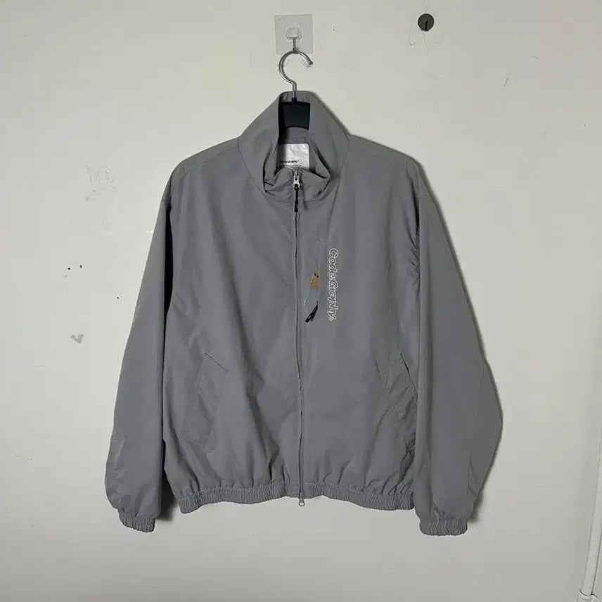 [BUNJANG] Code Graphy Grey Jacket / 코드그라피 그레이 자켓
