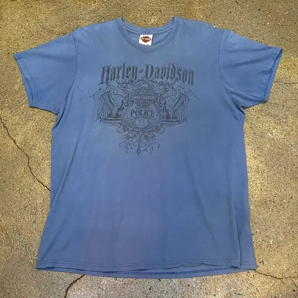 [BUNJANG] Vintage American Harley-Davidson Angel Print T-Shirt / 미국 빈티지 할리데이비슨 엔젤 프린팅 반팔티