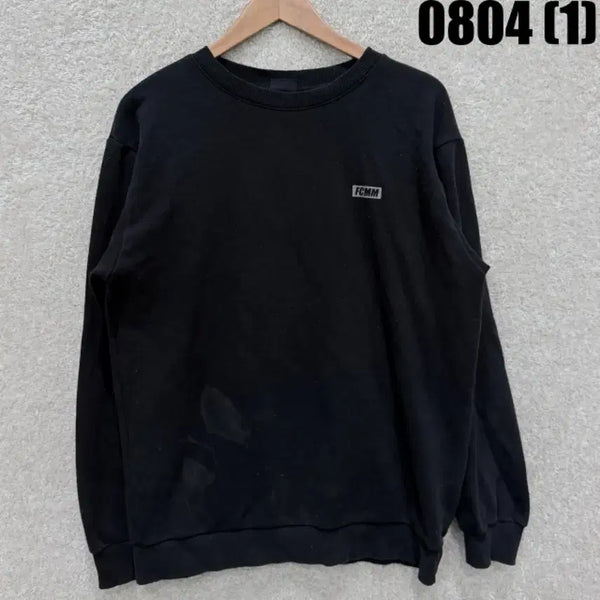 [BUNJANG] FCMM Black Sweatshirt / FCMM 맨투맨 블랙