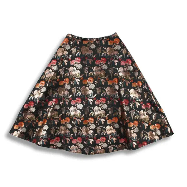 [BUNJANG] Merci Bien Embroidered Pleated Skirt / 메르시비앙 (WOMEN - S) [미사용품] 폴리 자수 플리츠 스커트