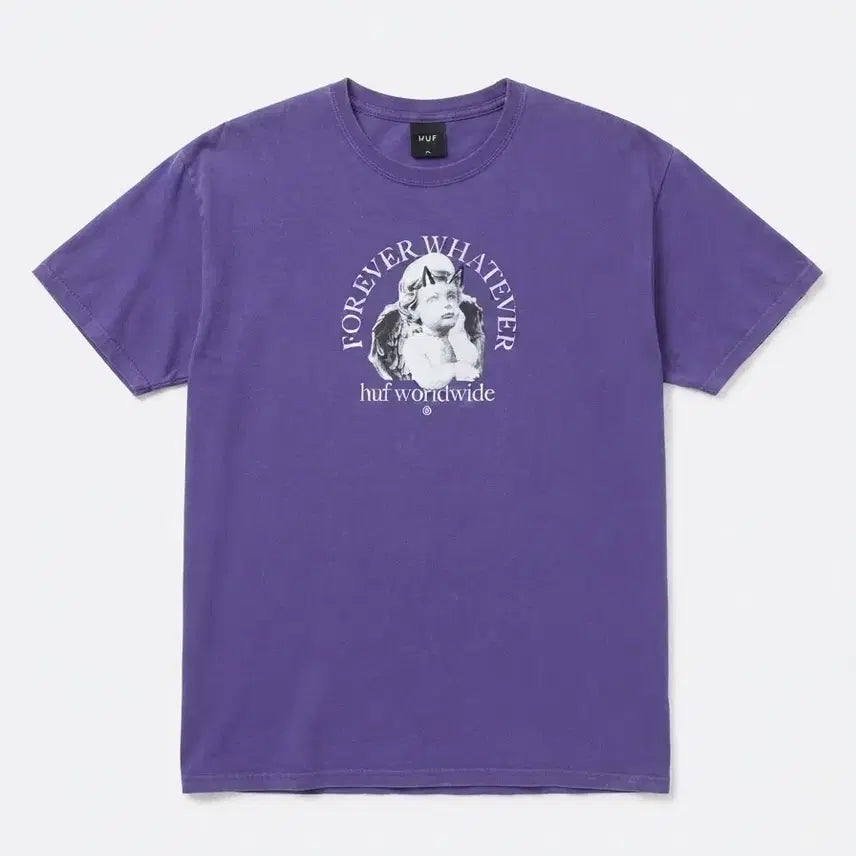 [BUNJANG] HUF Purple Short Sleeve T-Shirt XL / HUF 퍼플 반팔티 XL