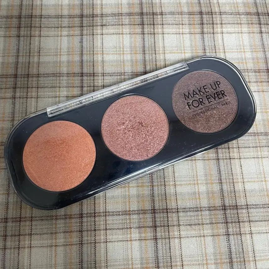 [BUNJANG] MAKE UP FOR EVER Artist Palette 3-Color Eyeshadow Palette / 메이크업포에버 아이섀도우 아티스트 팔레트 3구