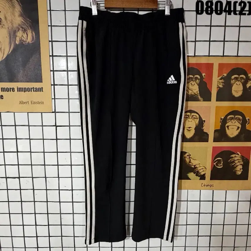[BUNJANG] Adidas Training Pants Black Size S / 아디다스 트레이닝 바지 블랙 S 0804
