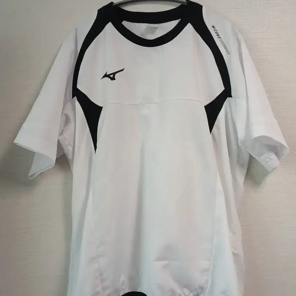 [BUNJANG] Mizuno Performance Short Sleeve T-Shirt White / 미즈노 퍼포먼스 반팔 티셔츠 화이트