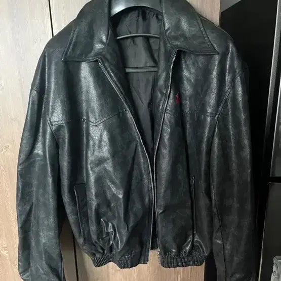 [BUNJANG] Polo Ralph Lauren Leather Jacket / 폴로 랄프로렌 가죽자켓