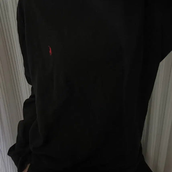 [BUNJANG] Polo Ralph Lauren Black Waffle Long Sleeve XL / 폴로 랄프로렌 블랙 와플 롱슬리브 XL