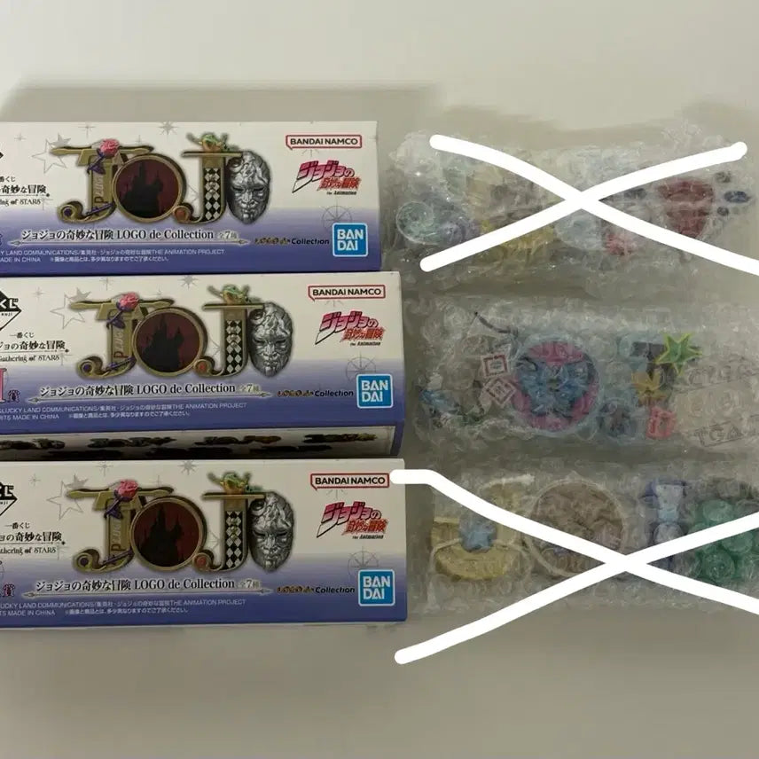 [BUNJANG] JoJo's Bizarre Adventure Part 6 Logo - Sealed / 죠죠 제일복권 H상 6부 로고 미개봉