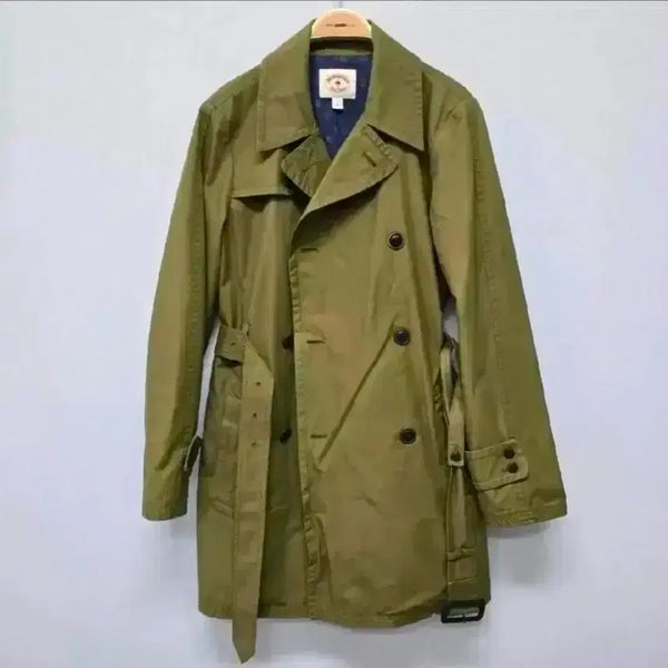 [BUNJANG] Brooks Brothers Metallic Short Trench Coat Size S / 브룩스브라더스  메탈릭 숏 트렌치코트 S사이즈
