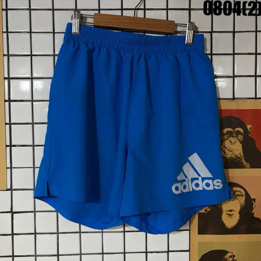 [BUNJANG] Adidas Blue Shorts 0804 / 아디다스 반바지 블루 0804