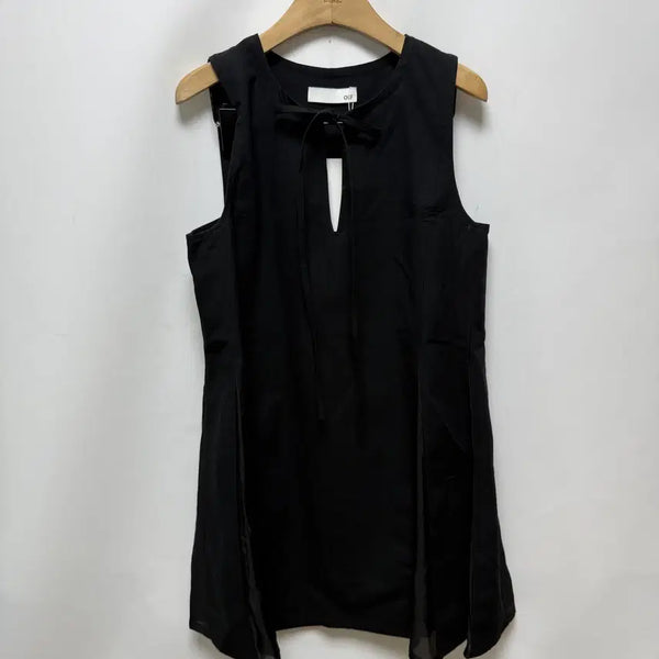 [BUNJANG] OEF Black Sleeveless Mini Dress / (278) (새상품) OEF  블랙 슬리브 원피스 탑