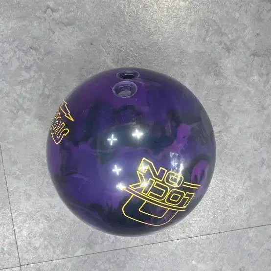 [BUNJANG] Storm Lock On Bowling Ball Purple 15lb Used / 스톰 락온 볼링공 퍼플 15p 중고